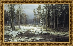 Первый снег. 1875