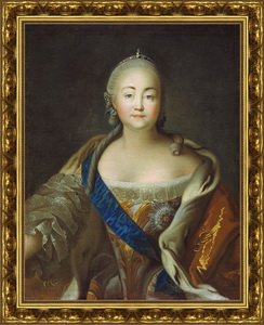 Портрет императрицы Елизаветы Петровны.
