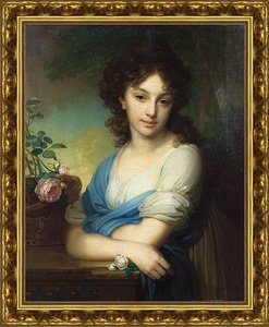 Портрет Елены Александровны Нарышкиной. 1799