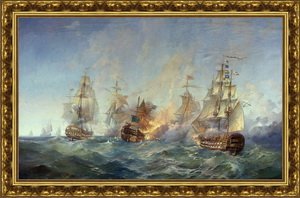 Сражение у острова Тендра 28-29 августа 1790 года. 1955