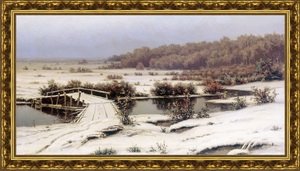 Первый снег. 1883