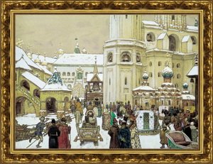 Площадь Ивана Великого в Кремле. XVII век. 1903