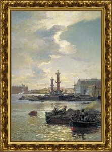 Петербургская биржа. 1891